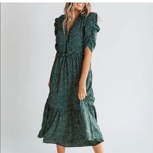 Piper and Scoot Ivory Dot Dress